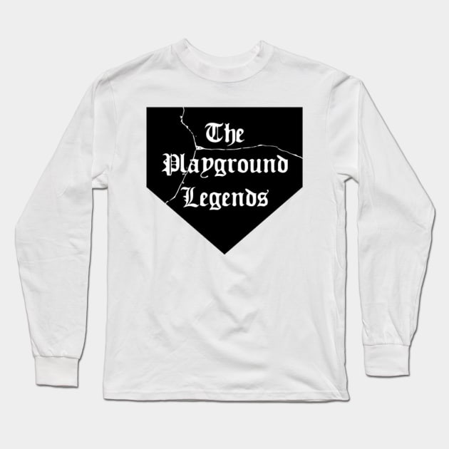 Playground Legends Home Plate Long Sleeve T-Shirt by jonnyfastball